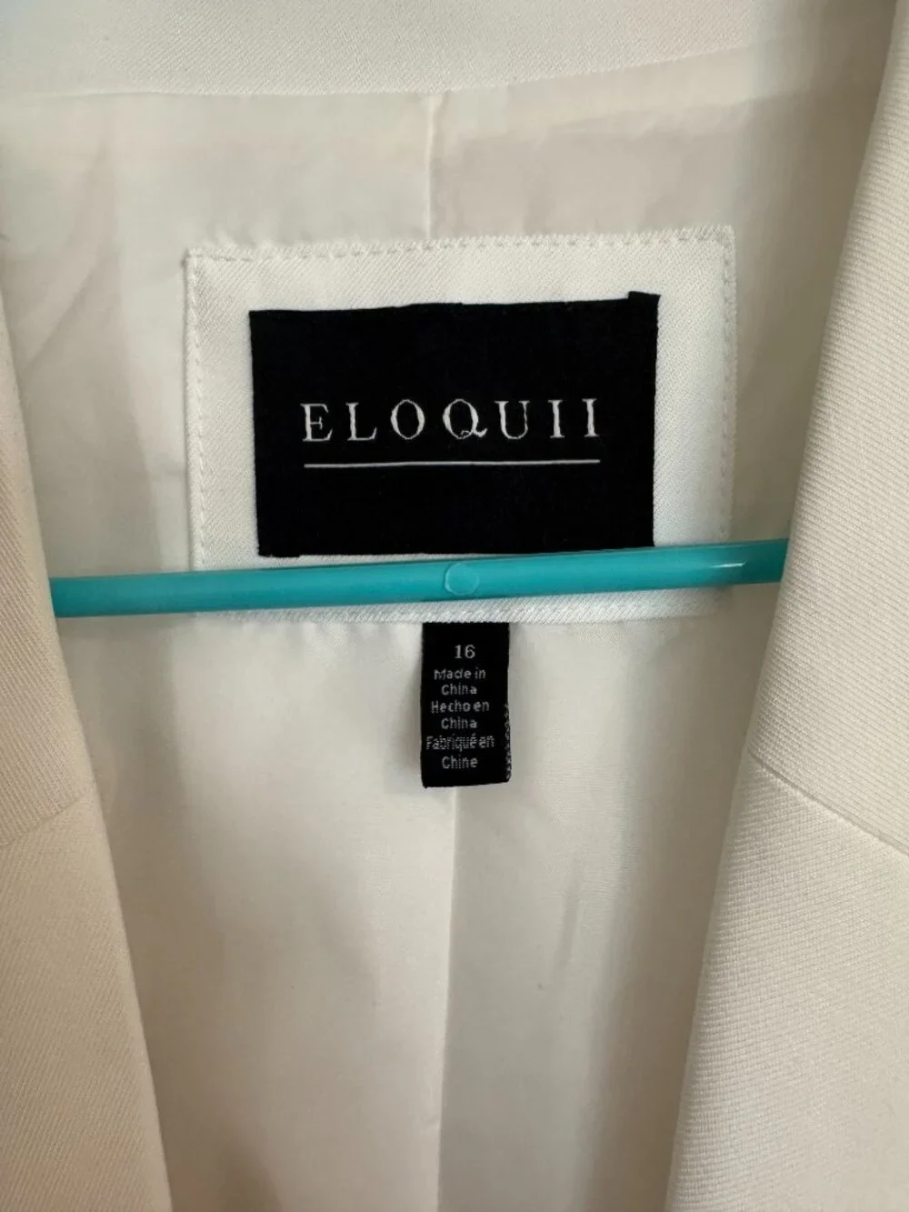ELOQUII Sleeveless White Mini Dress - perfect for work meetings or events